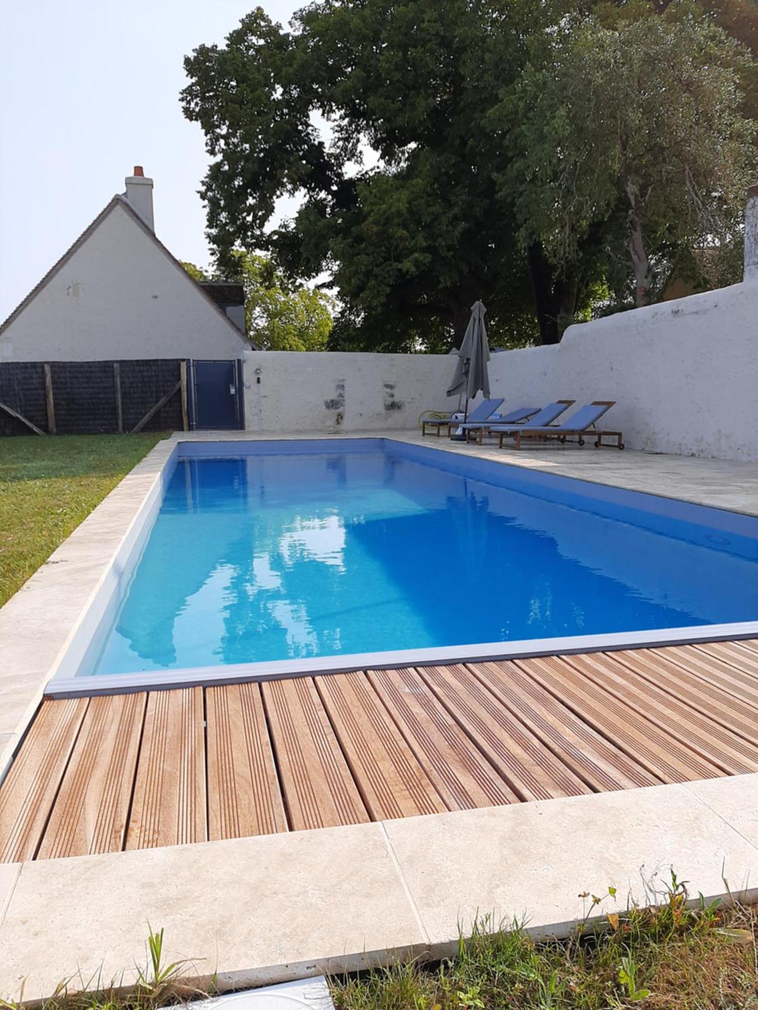 Le Puits Renaissance - Gites De Caractere Et Piscine Chauffee Chambourg-sur-Indre Kültér fotó